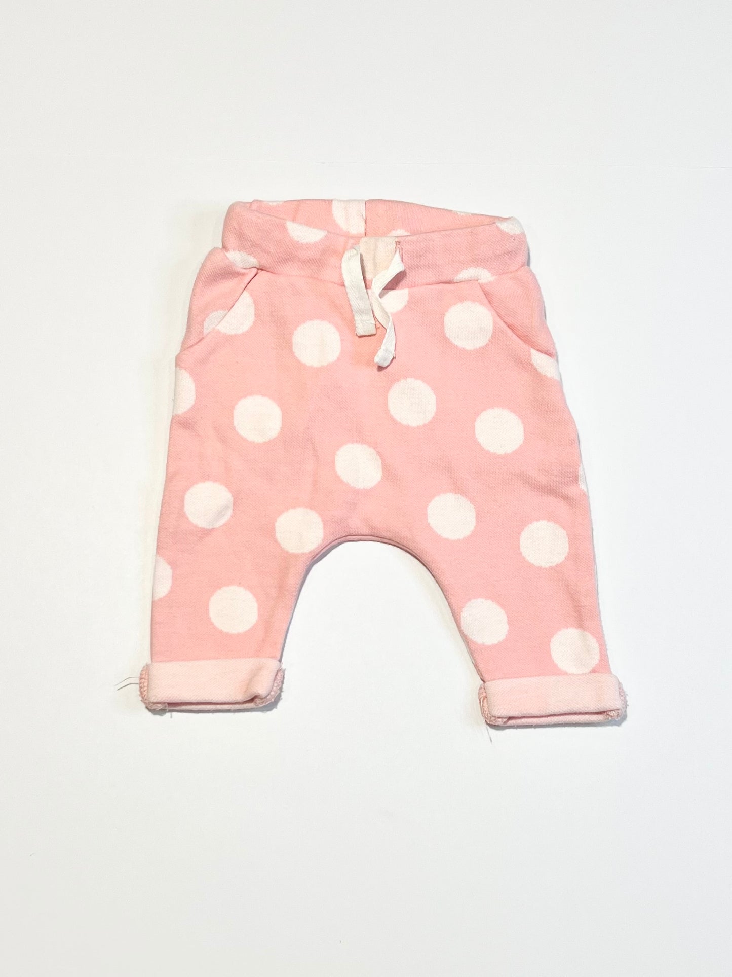 Pink spotty pants - Size 0000