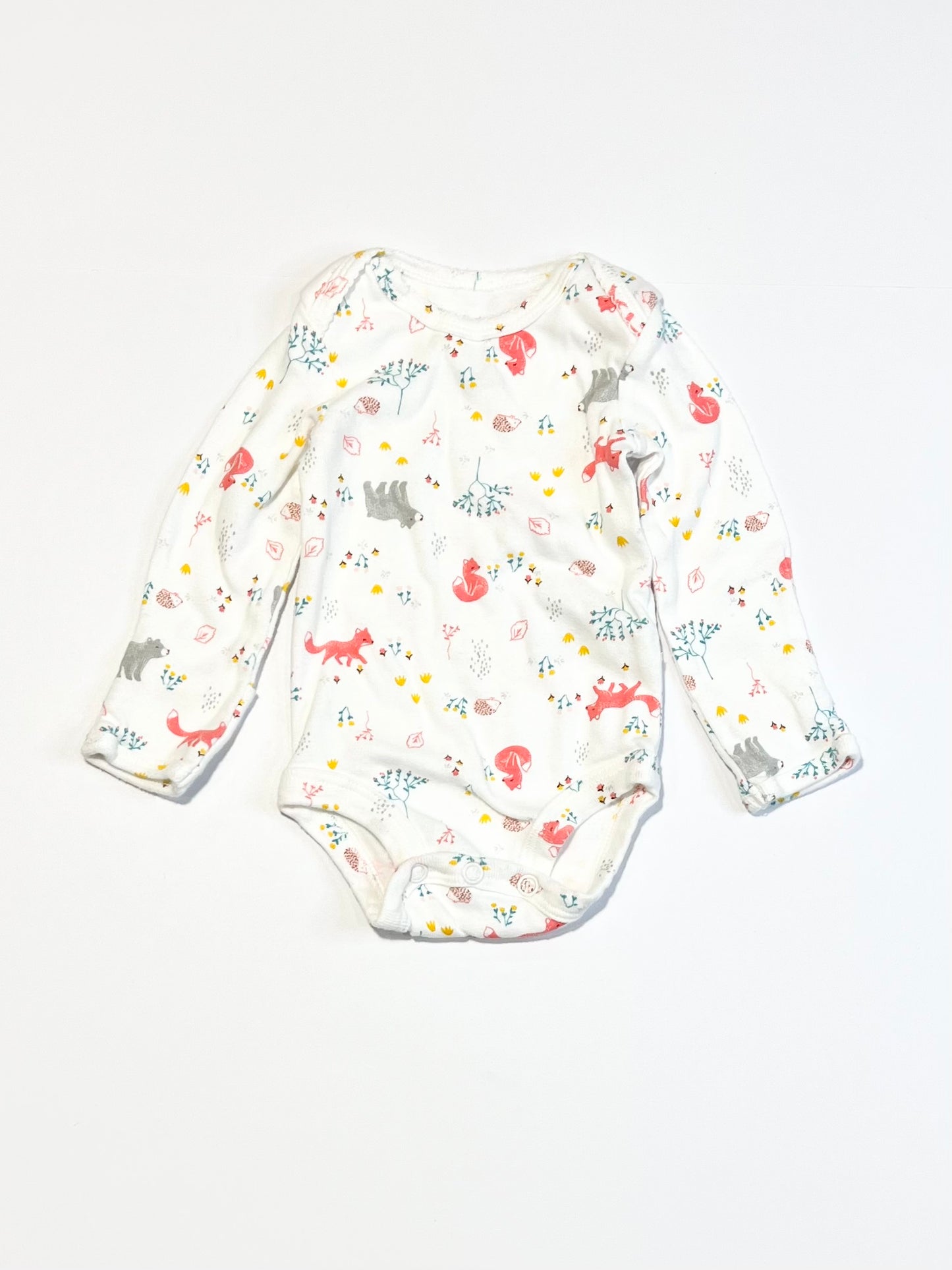 Ribbed animals bodysuit - Size 0000