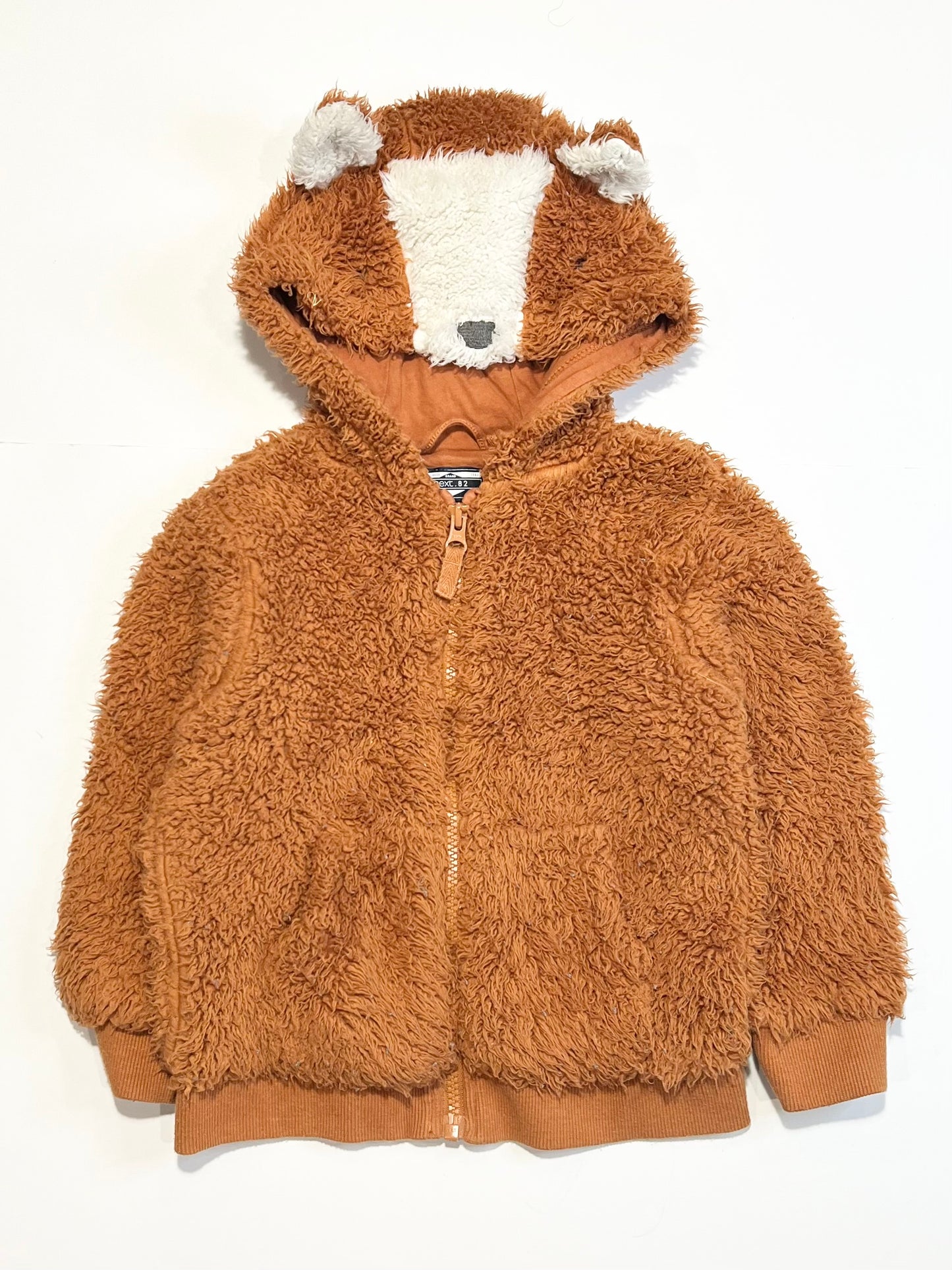 Fleece fox jacket - Size 3-4