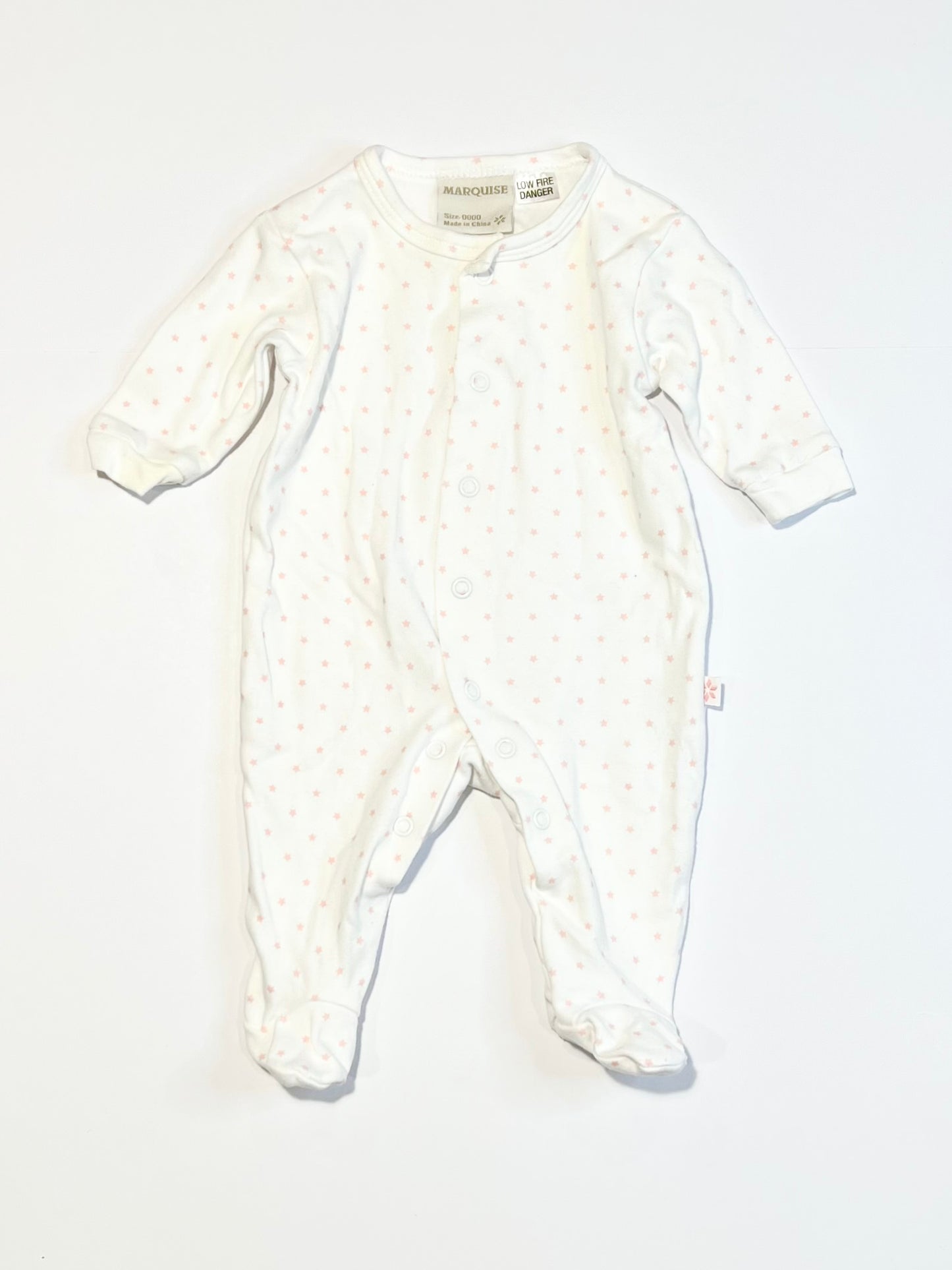Pink stars onesie - Size 0000