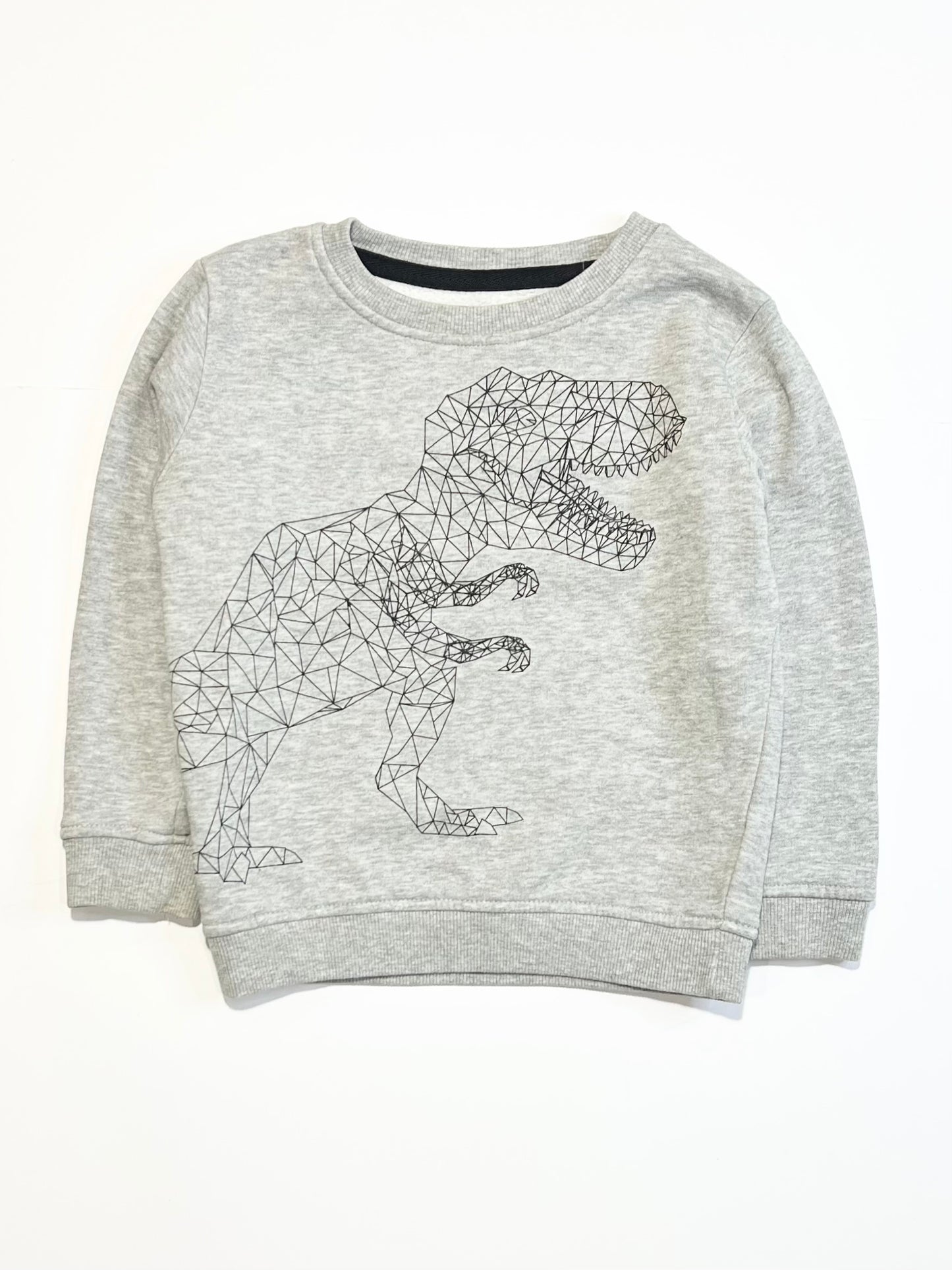 Grey dino sweater - Size 3