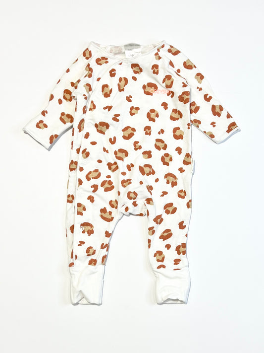 Animal print Cosysuit - Size 00000