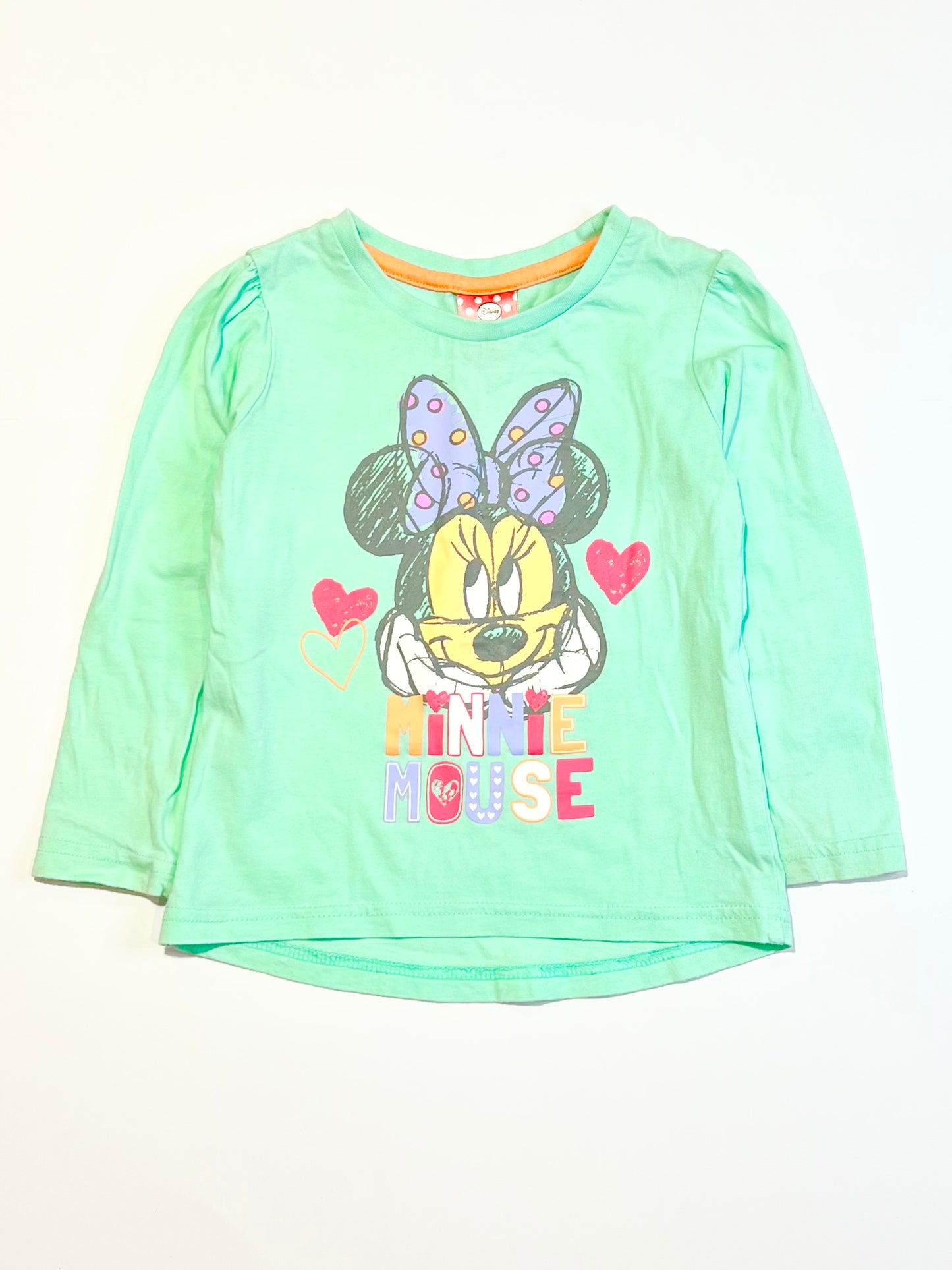 Green Minnie top - Size 3