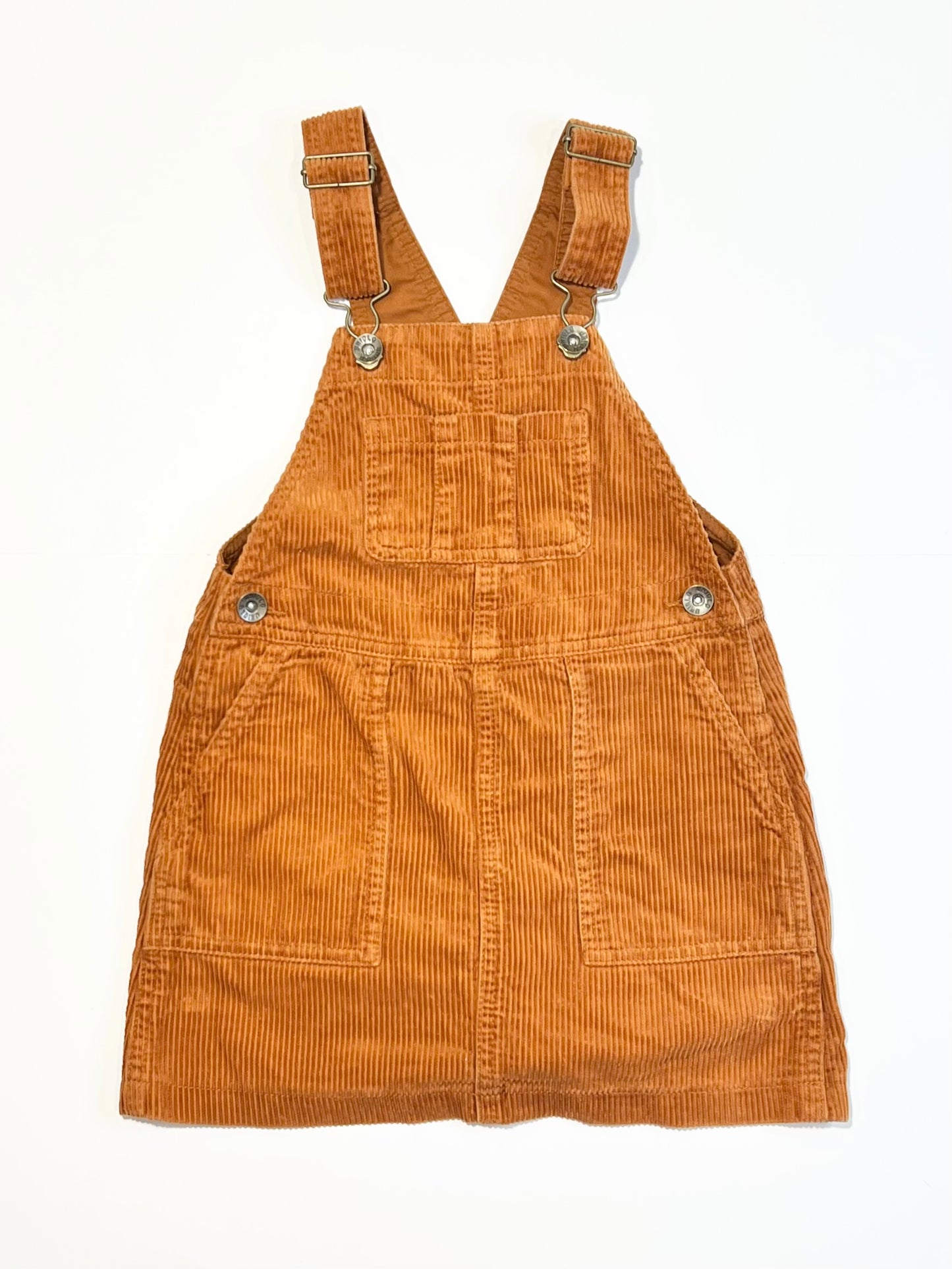 Corduroy pinafore - Size 3-4