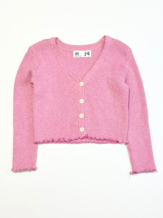 Shimmer cardigan - Size 3-4