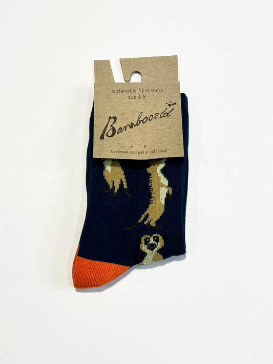 Meercat socks brand new - Size 6-8