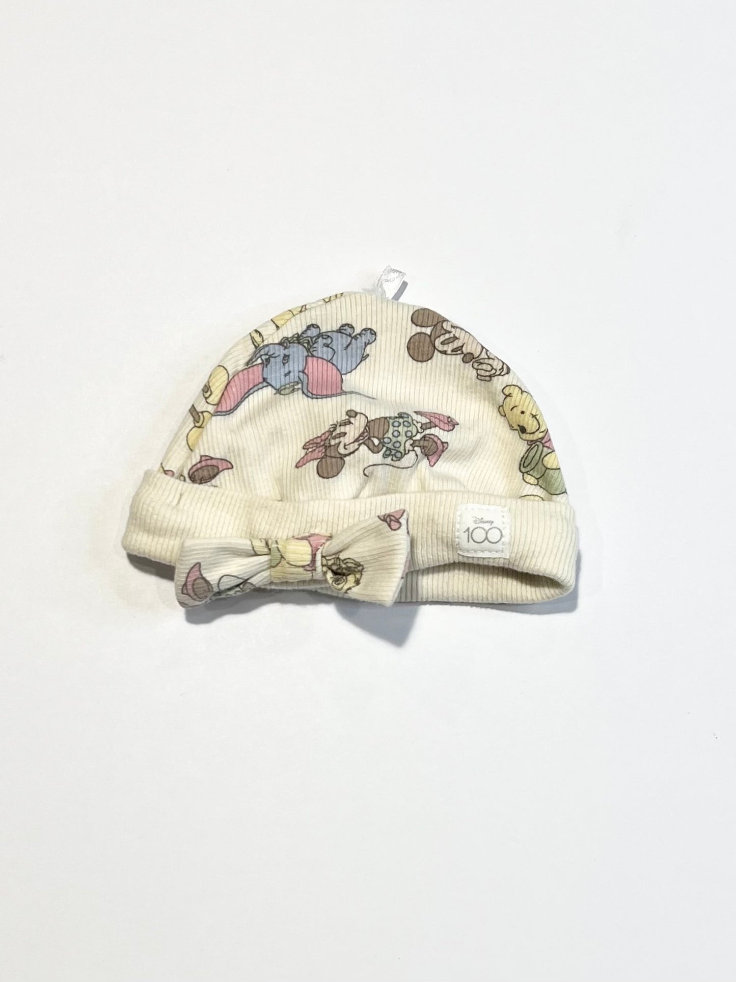 Ribbed character beanie - Size newborn