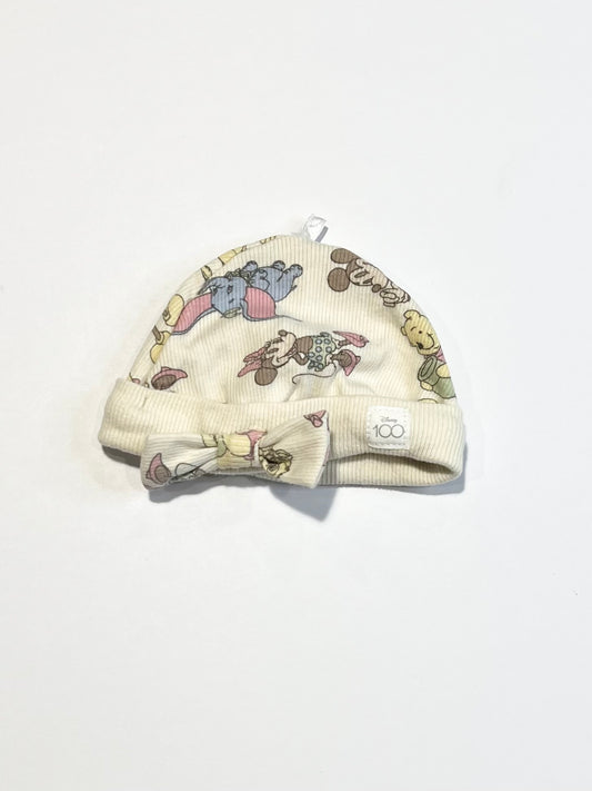 Ribbed character beanie - Size newborn