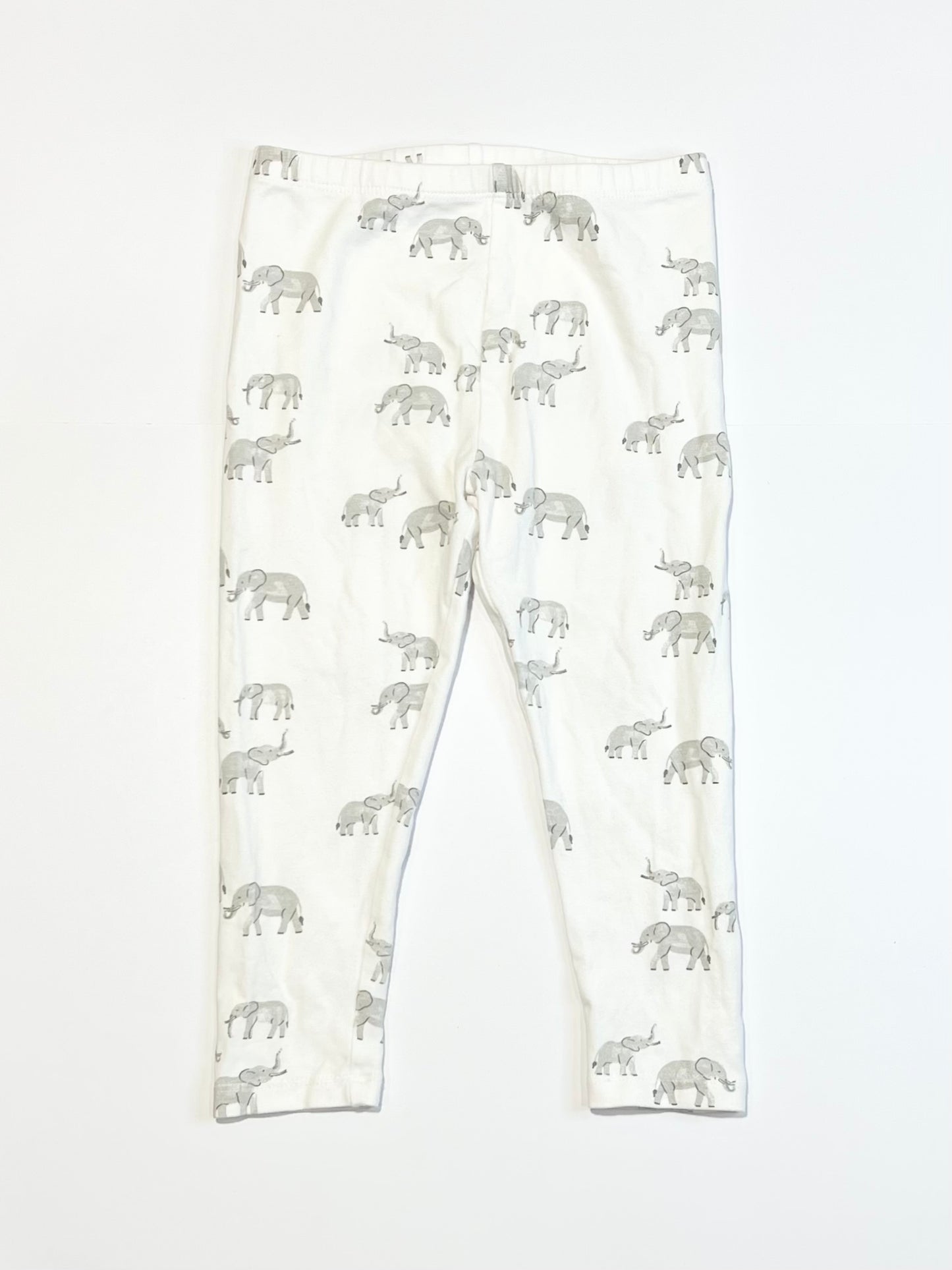 Elephants leggings - Size 2