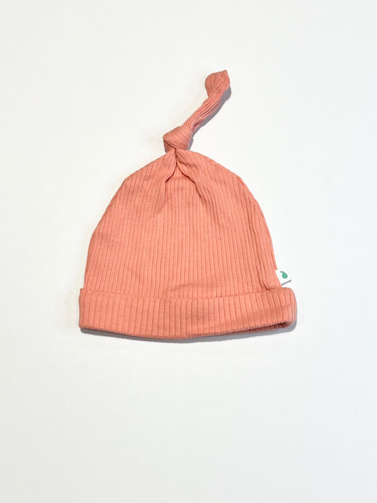 Ribbed beanie - Size 0-3 months