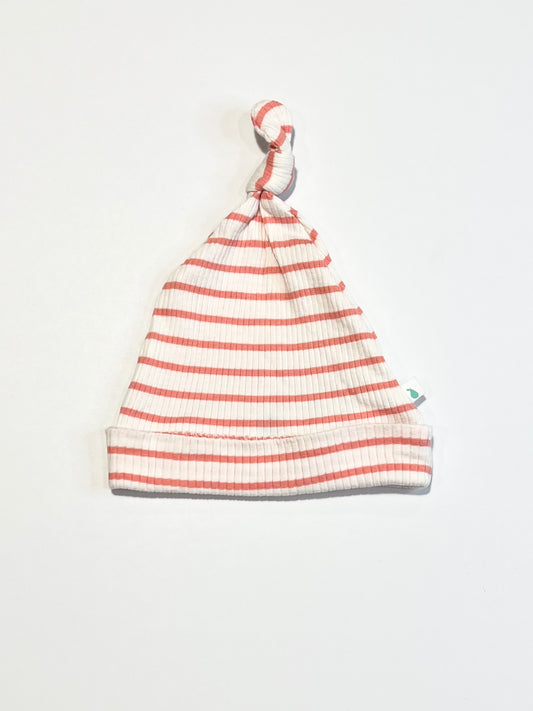 Ribbed beanie - Size 0-3 months