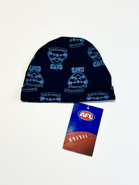 Geelong Cats beanie brand new - Size 3-12 months