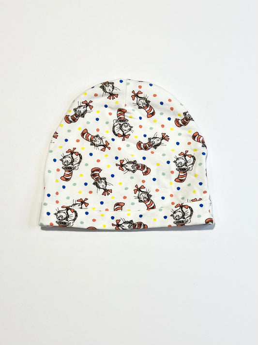 Cat in the Hat beanie - Size 1-2 years