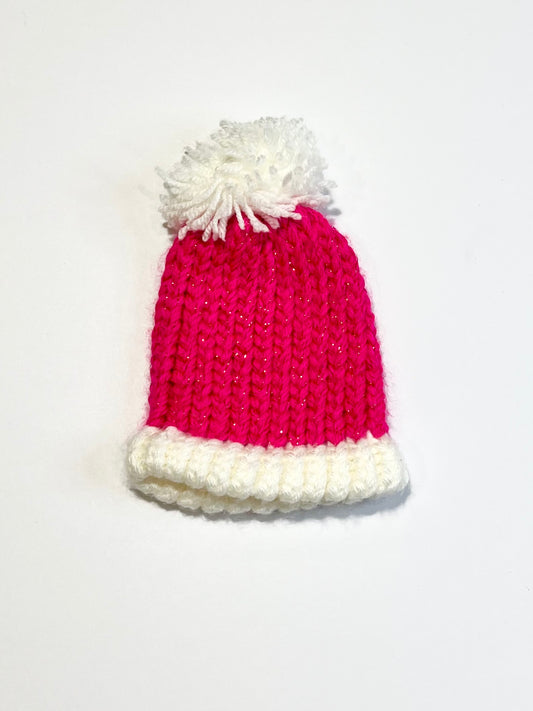 Handmade beanie - Size 0-3 months
