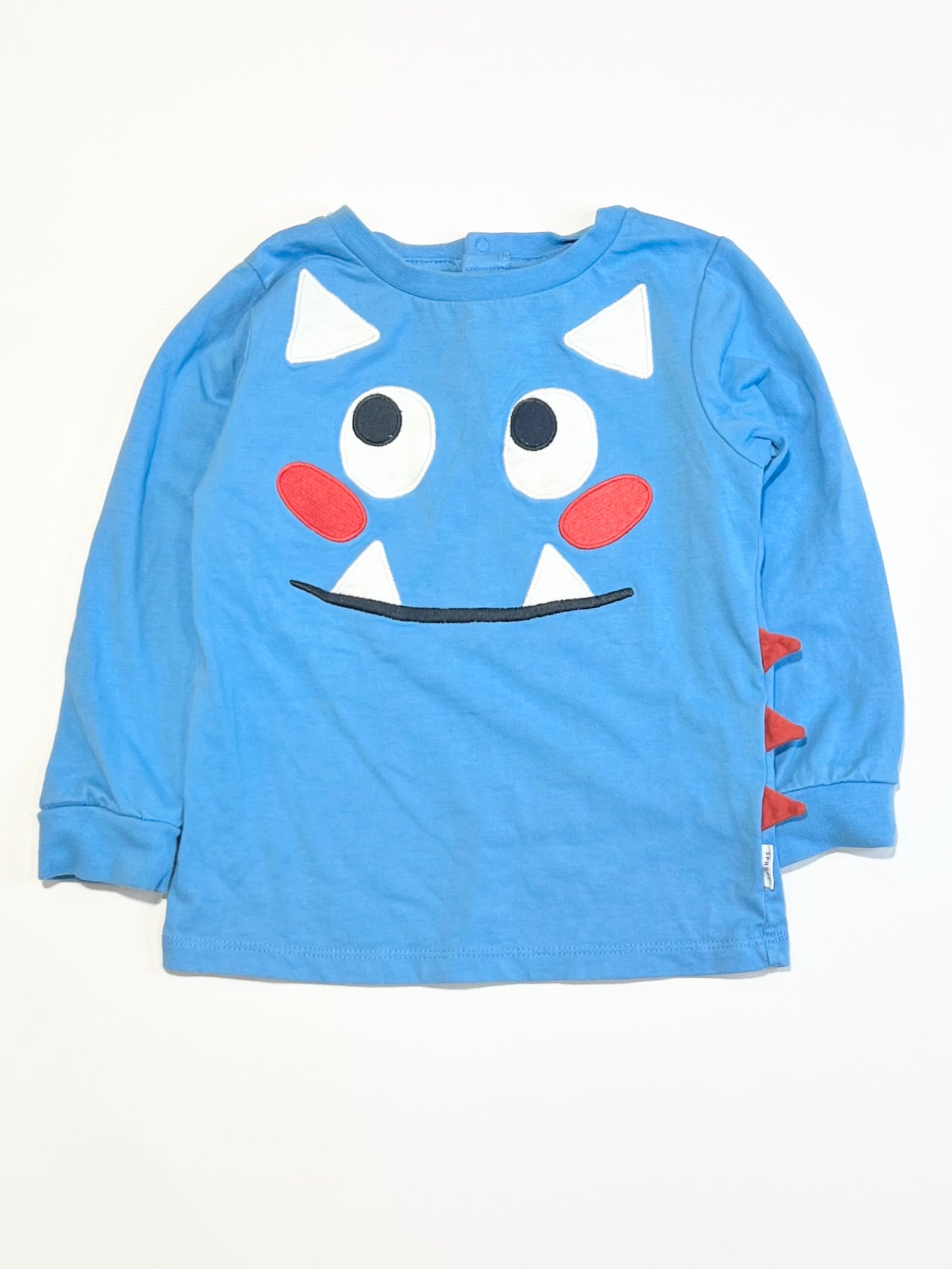 Blue monster top - Size 2