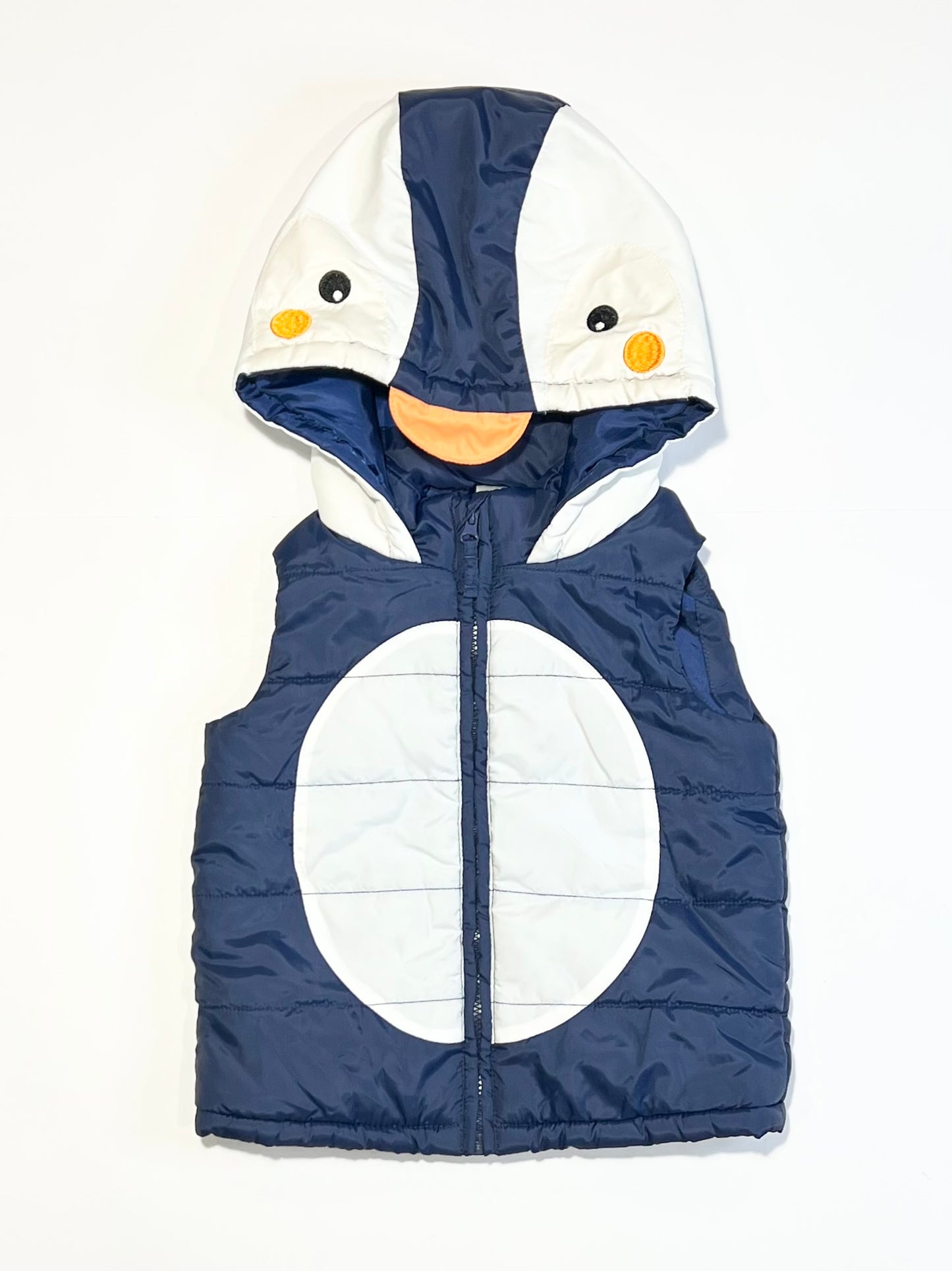 Penguin puffer vest - Size 2