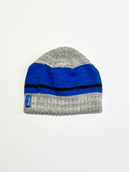 Spliced beanie - Size 6-12 months