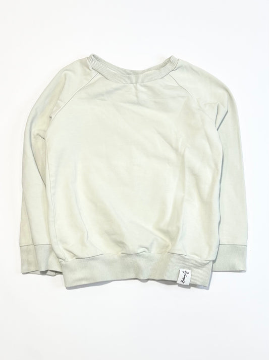 Green jersey sweater - Size 2-3