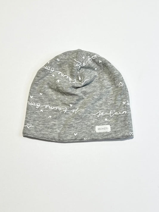 Jersey beanie - Size small