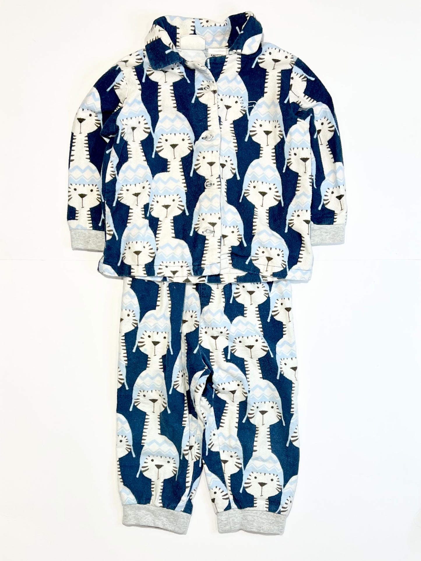 Flannelette pyjamas - Size 2
