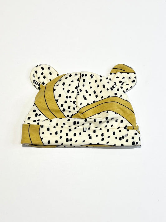 Bananas beanie - Size 0-3 months