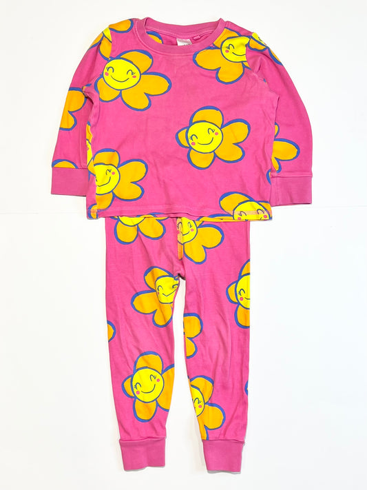 Floral pyjamas - Size 2-3