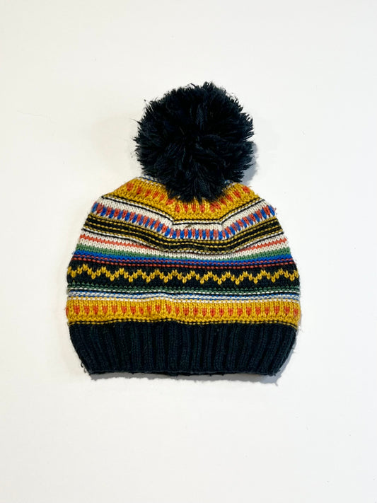 Knit pompom beanie - Size 6-12 months