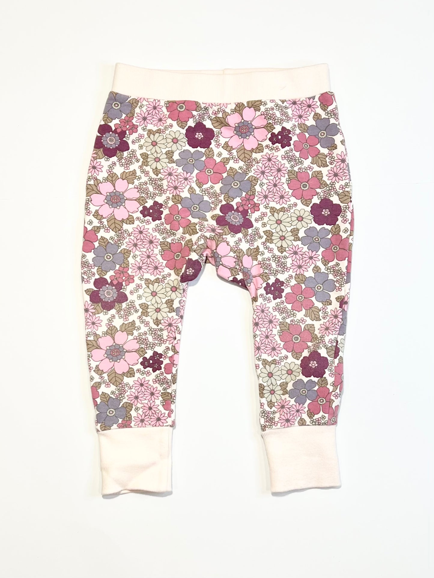 Floral trackies - Size 2