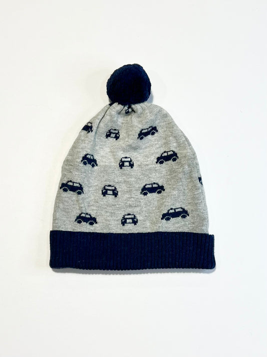 Cars knit beanie - Size 1-3 years