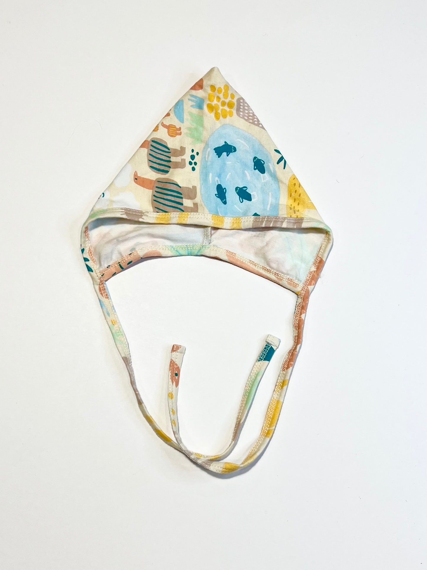 Jersey baby bonnet - Size 0-3 months