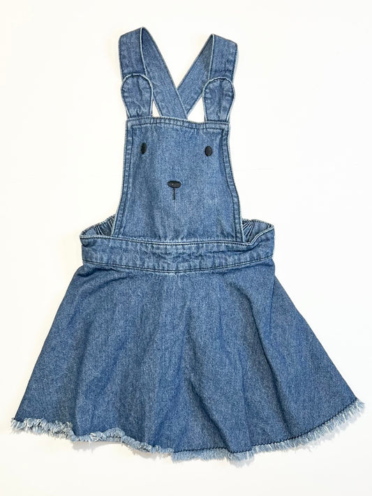 Denim pinafore - Size 2