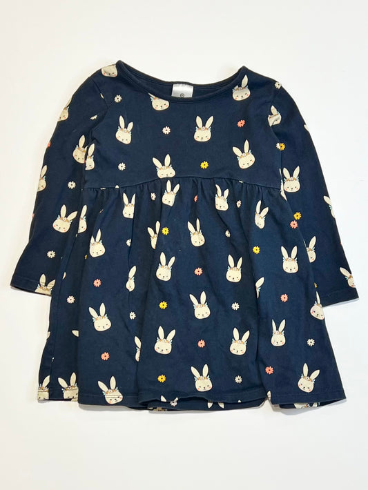 Bunnies jersey dress - Size 2