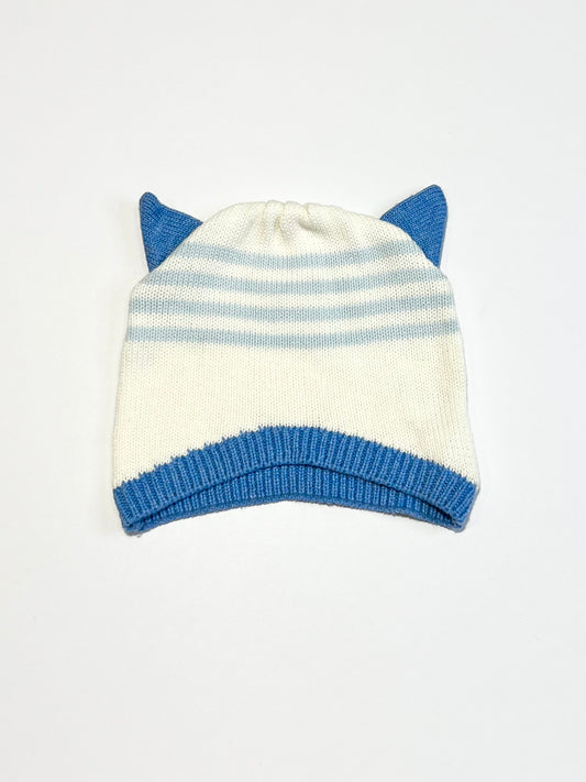 Ears knit beanie - SIze newborn