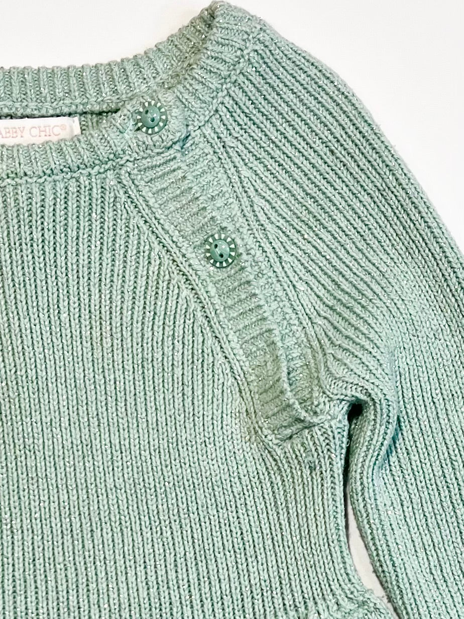 Shimmer knit dress - Size 2