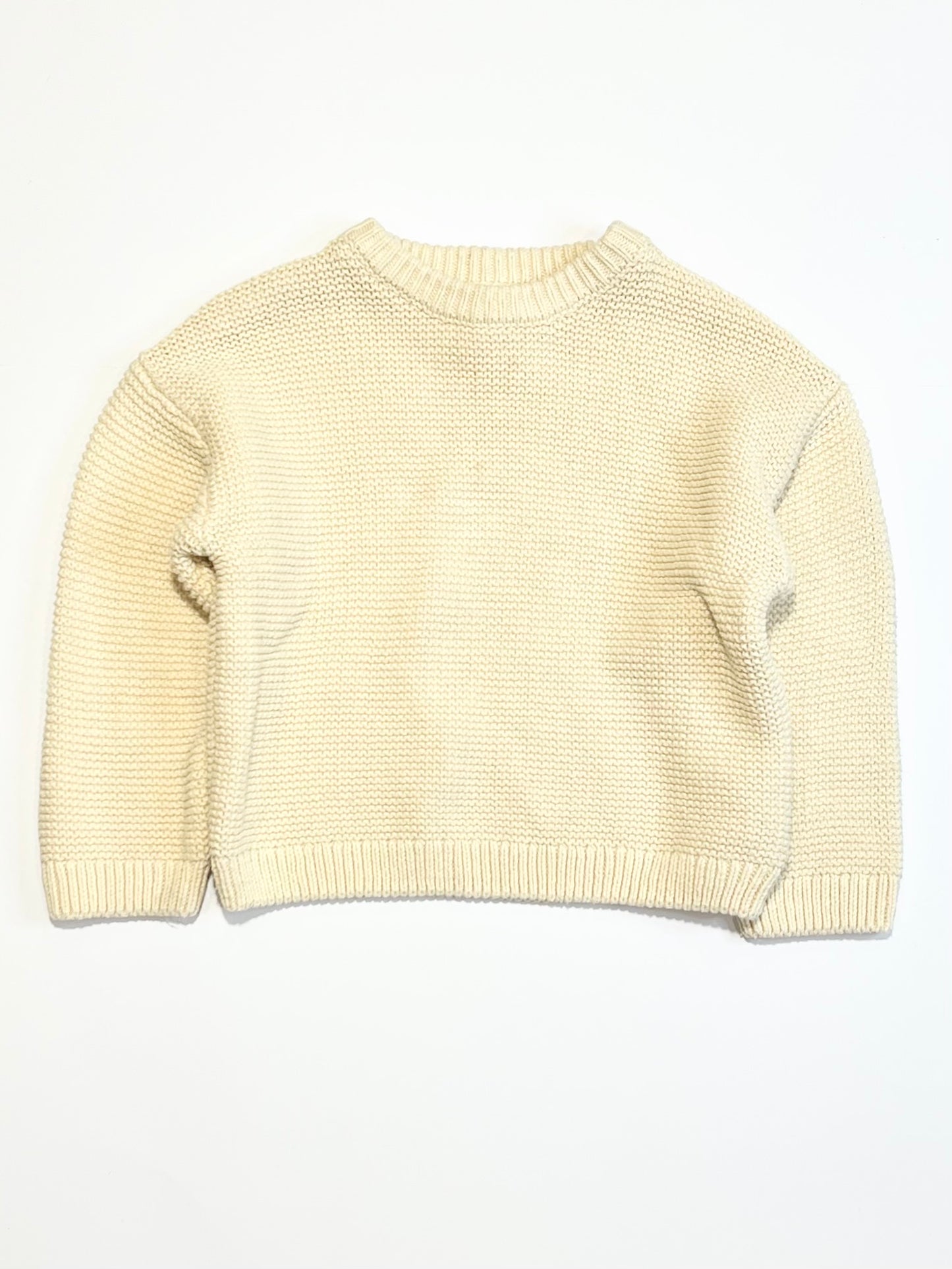 Cream knit jumper - Size 2