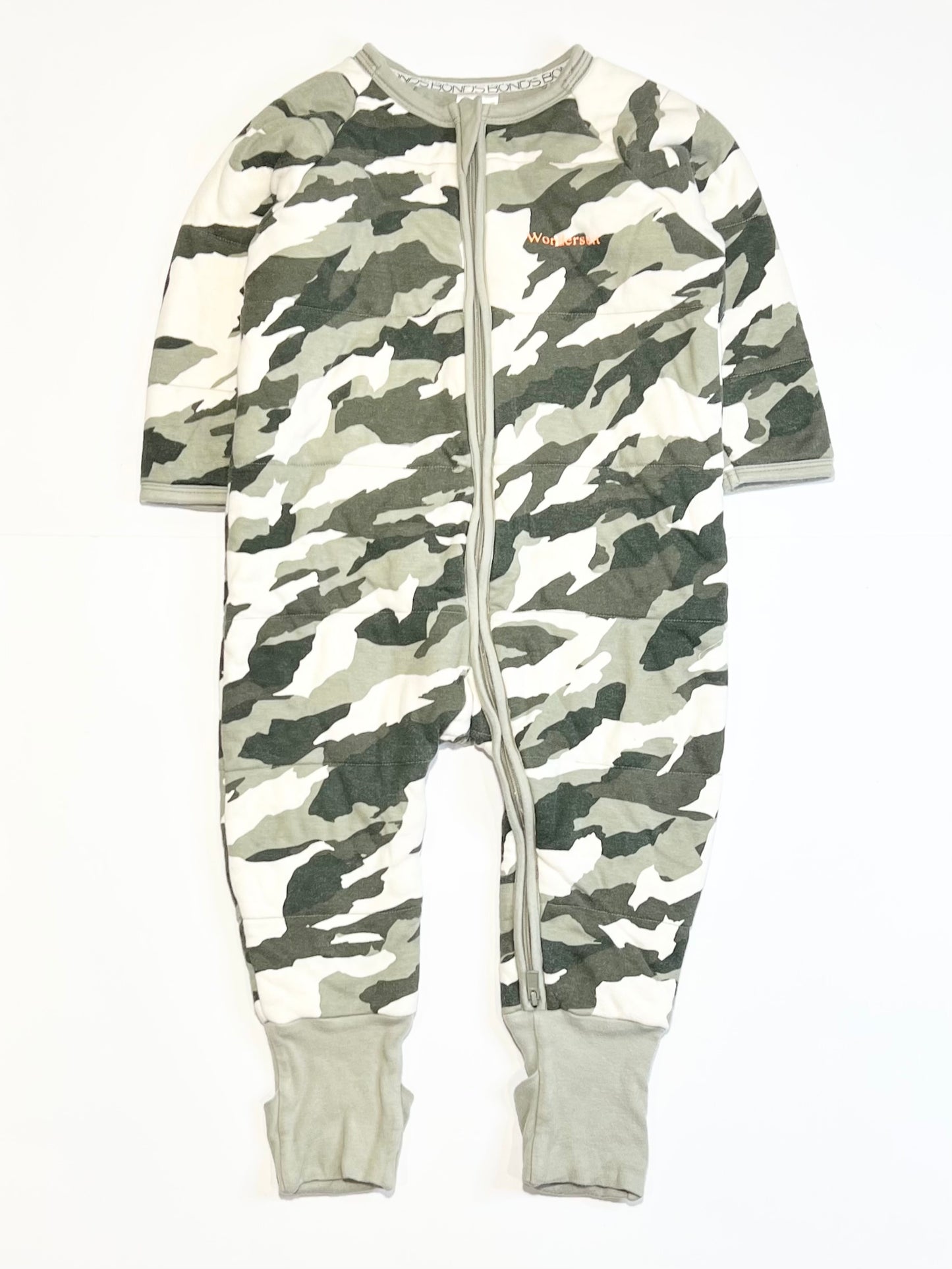 Padded Zippy Wondersuit - Size 1