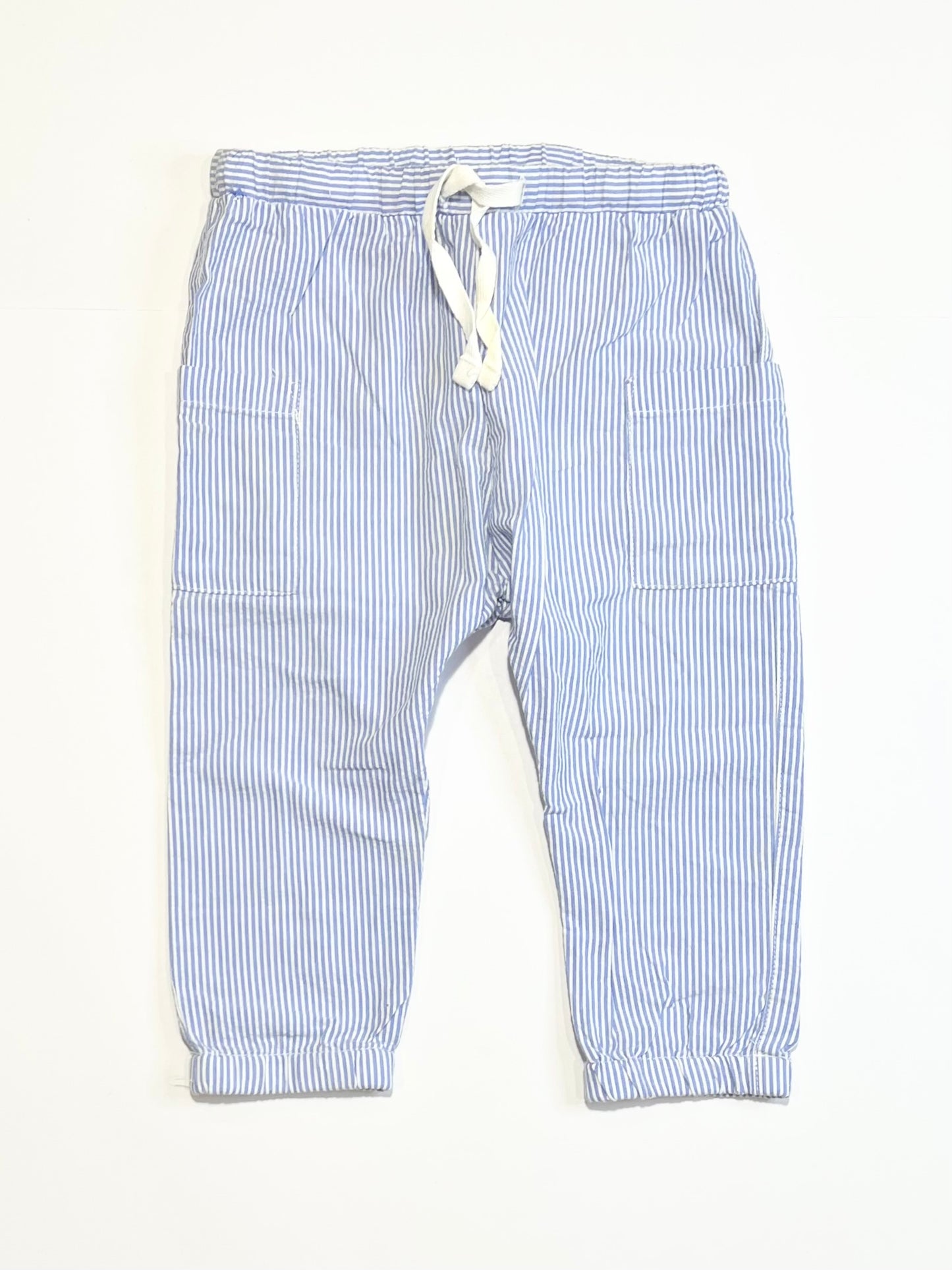 Striped cotton pants - Size 1
