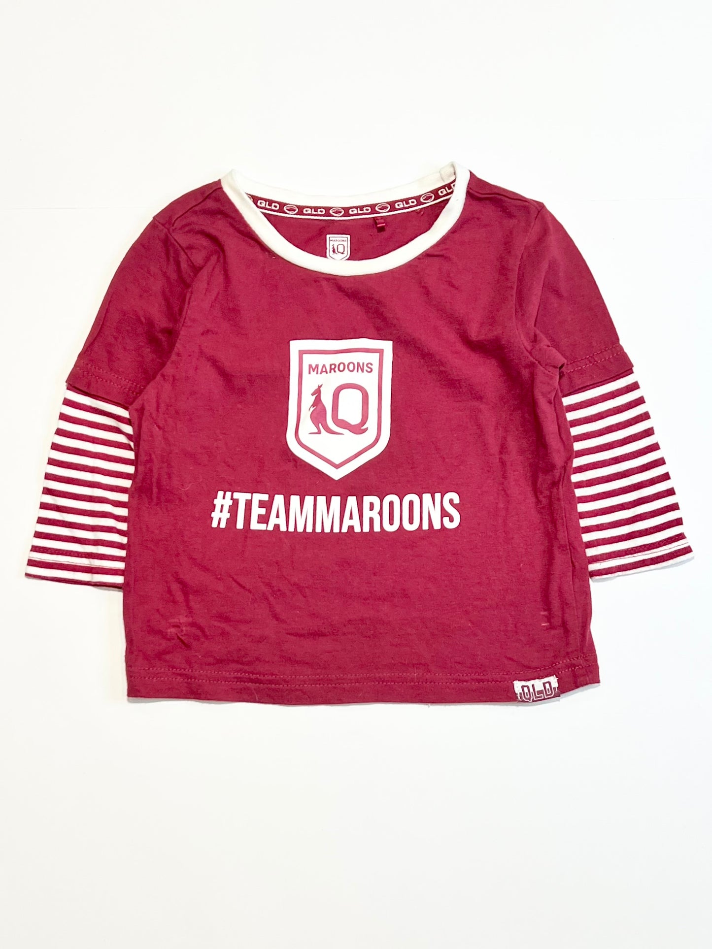 QLD Maroons top - Size 1
