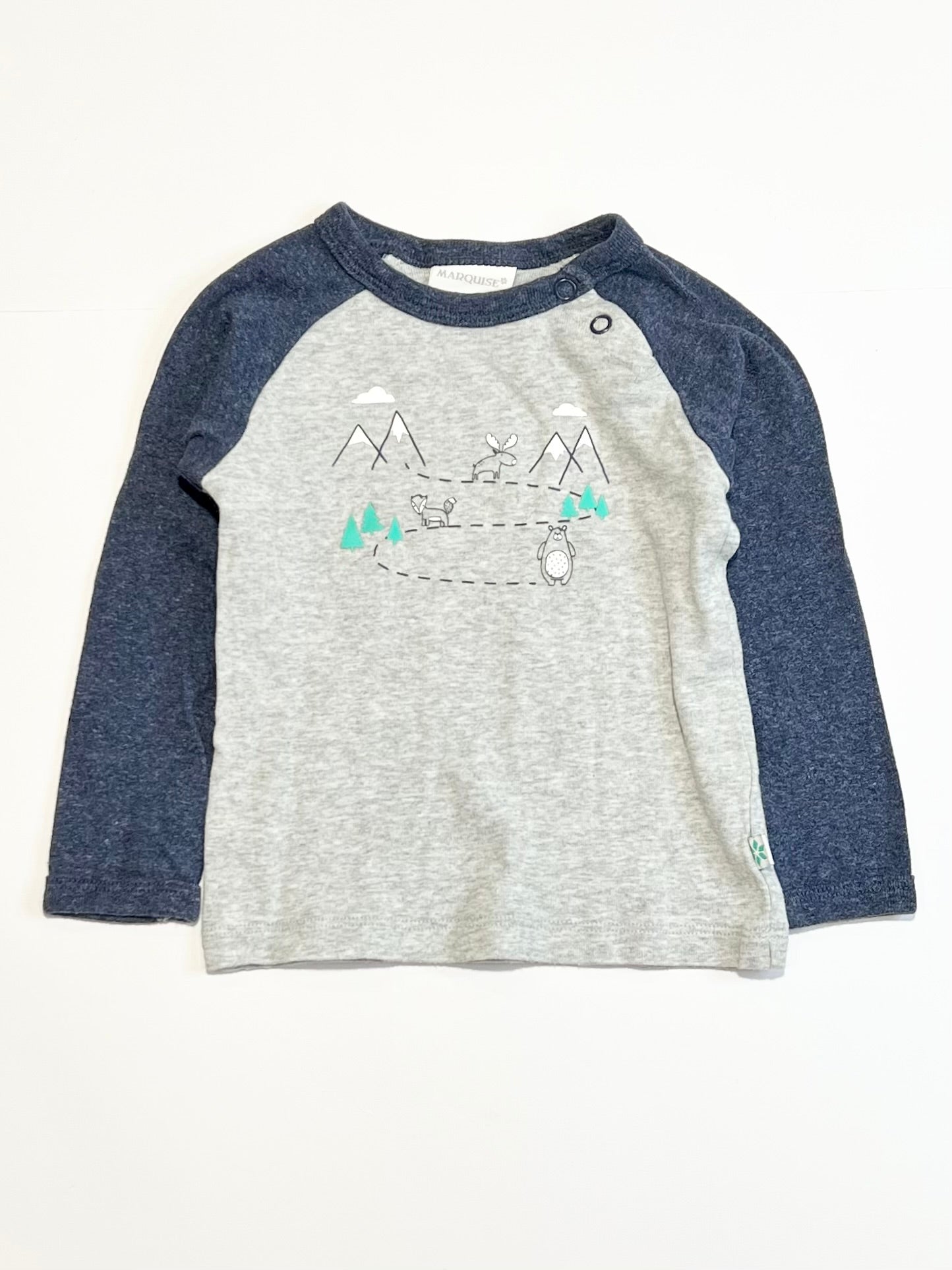 Ribbed mountains top - Size 1