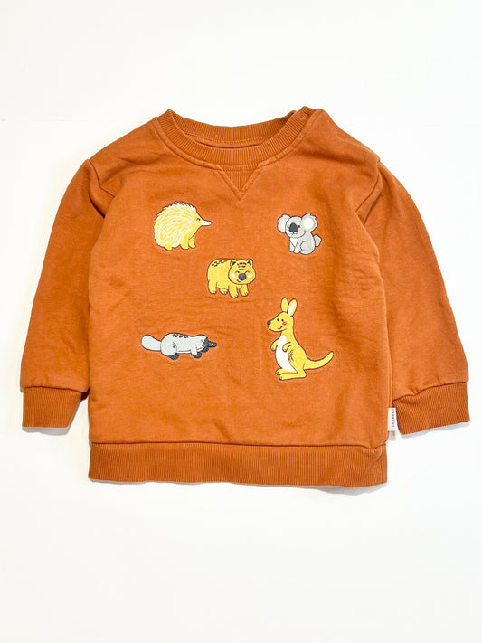 Animals sweater - Size 1