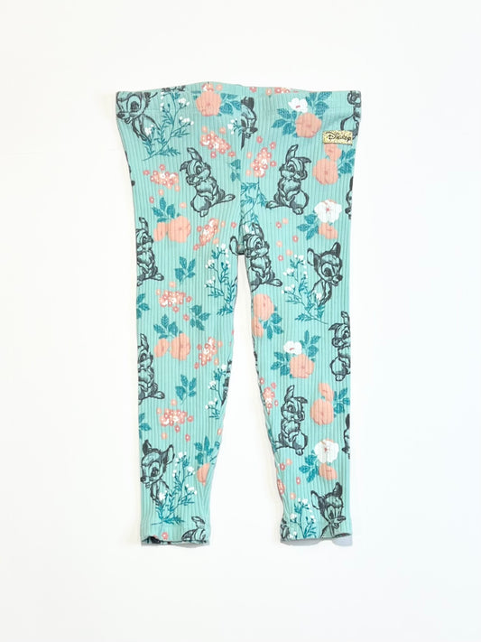 Ribbed Bambi leggings - Size 1