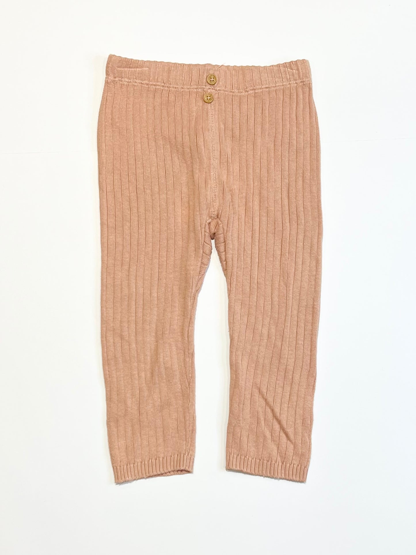 Pink knit pants - Size 1