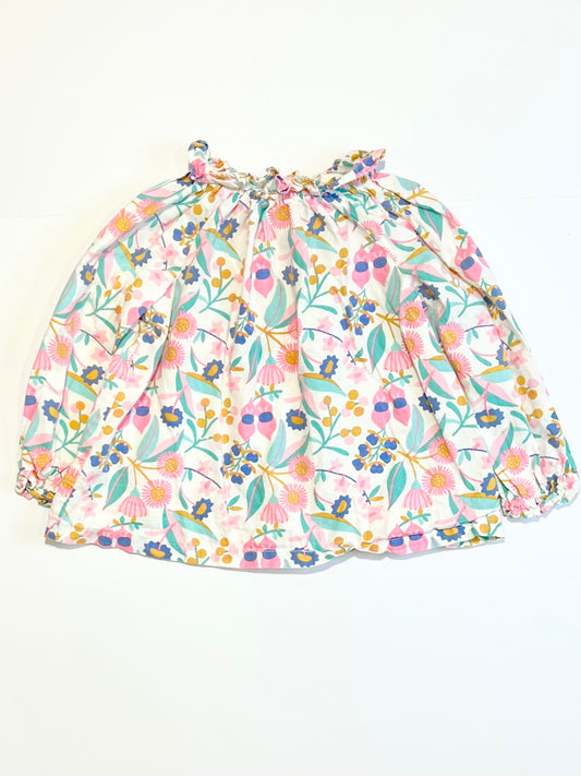 Floral cotton top - Size 1