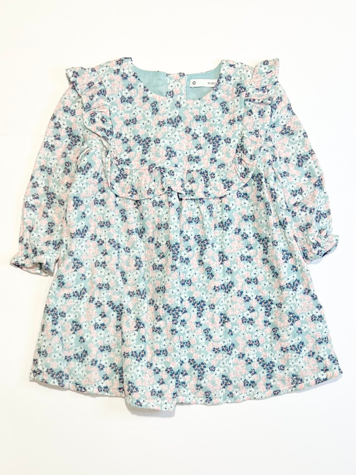 Floral muslin dress - Size 1