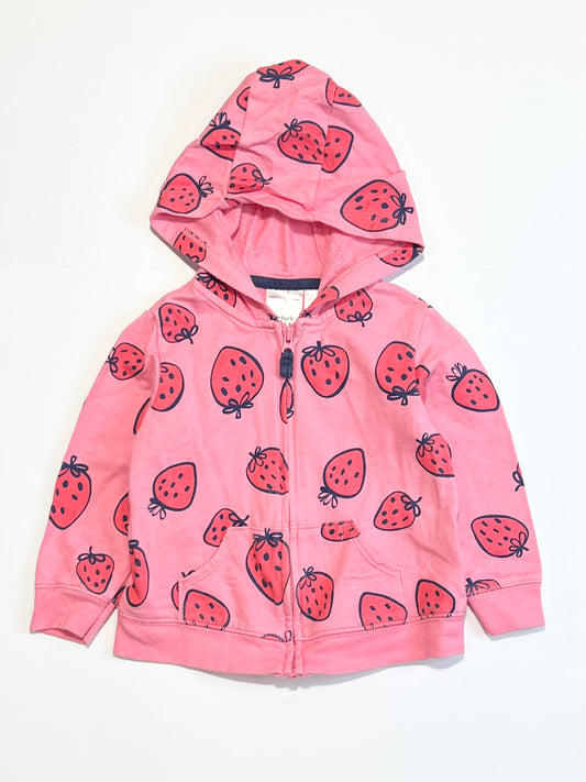 Strawberry zip hoodie - Size 1