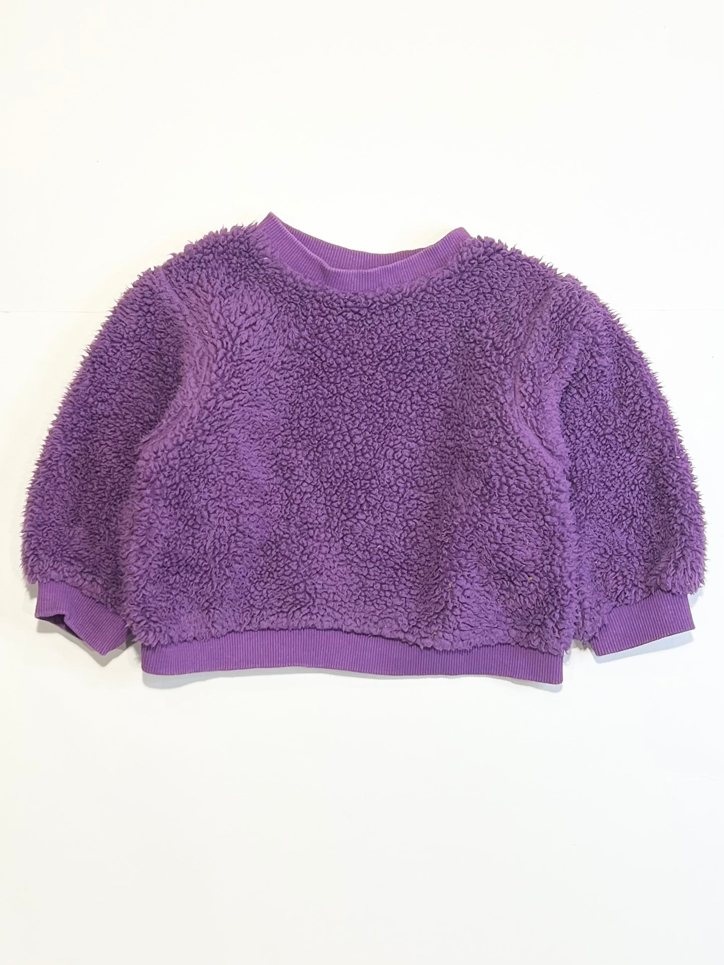 Teddy fleece sweater -Size 1