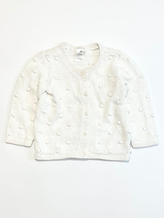 Pompom cardigan - Size 1