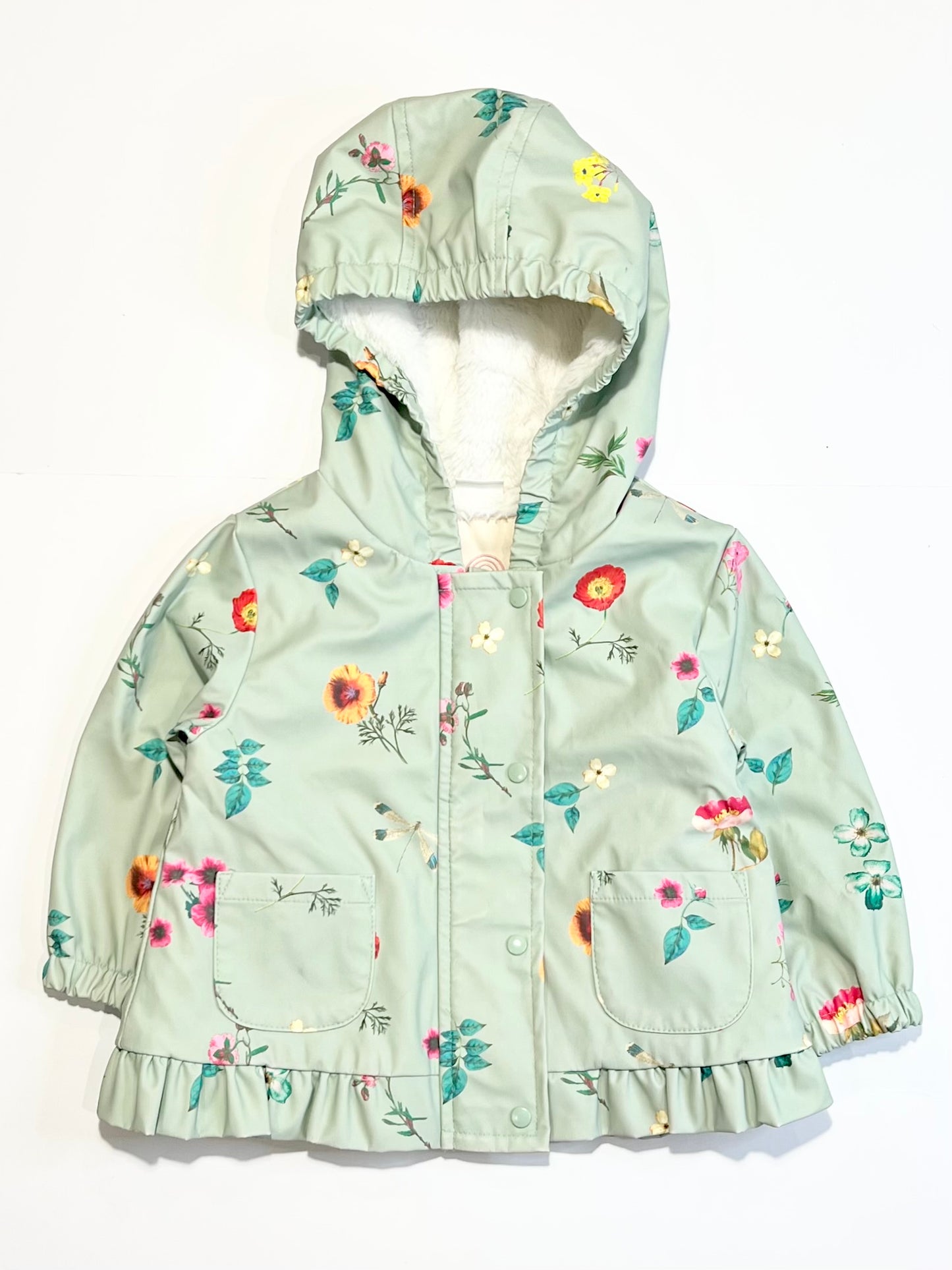 Floral rain jacket - Size 1