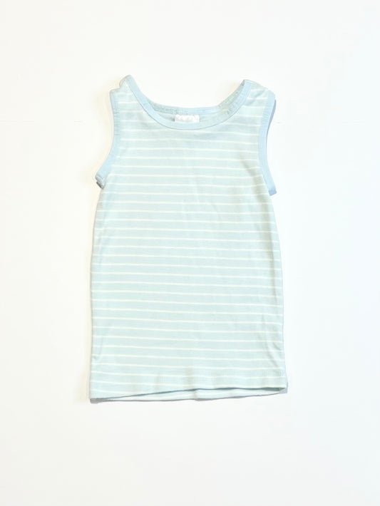 Blue striped singlet - Size 0
