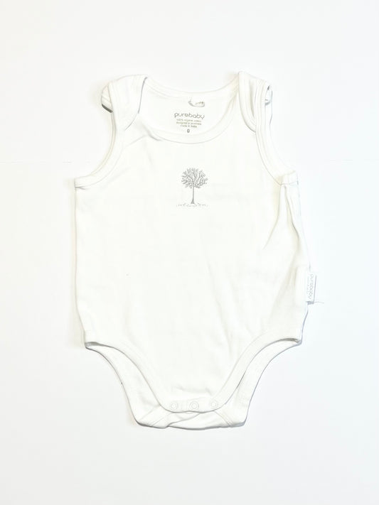 Grey tree bodysuit - Size 0